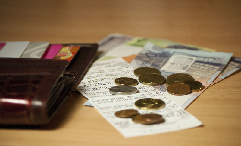Wallet and coins