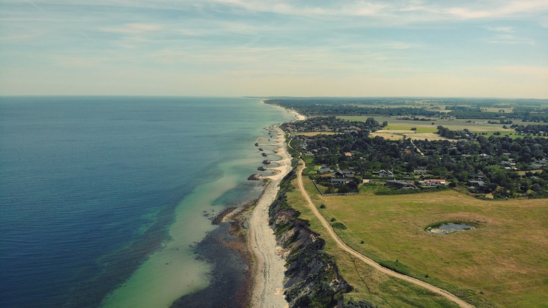 Quiet coastal view from Dunwich cliffs