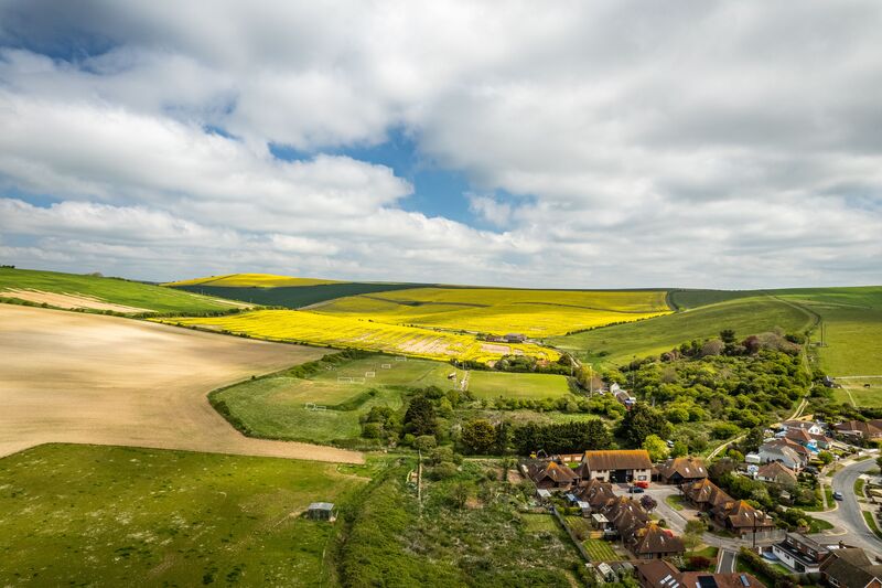 Scenic view of UK countryside